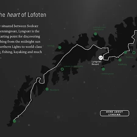 Casa de Férias Lyngvaer Tide Lodge - No 13 Storoya